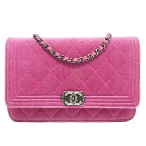 pink velor chanel luggage|chanel handbags uk.